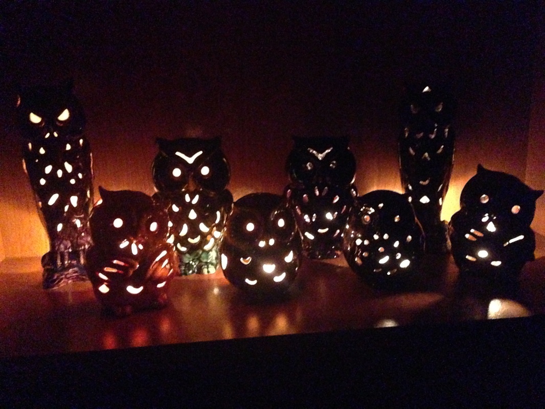 Owl Tea Lights